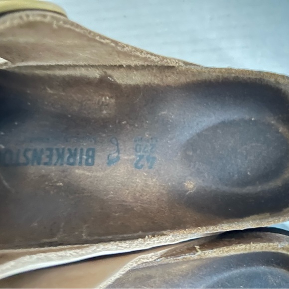 BIRKENSTOCK ARIZONA BIG BUCKLE SLIDE SANDALS SANDCASTLE SIZE 42 (11/11.5) - Picture 5 of 11